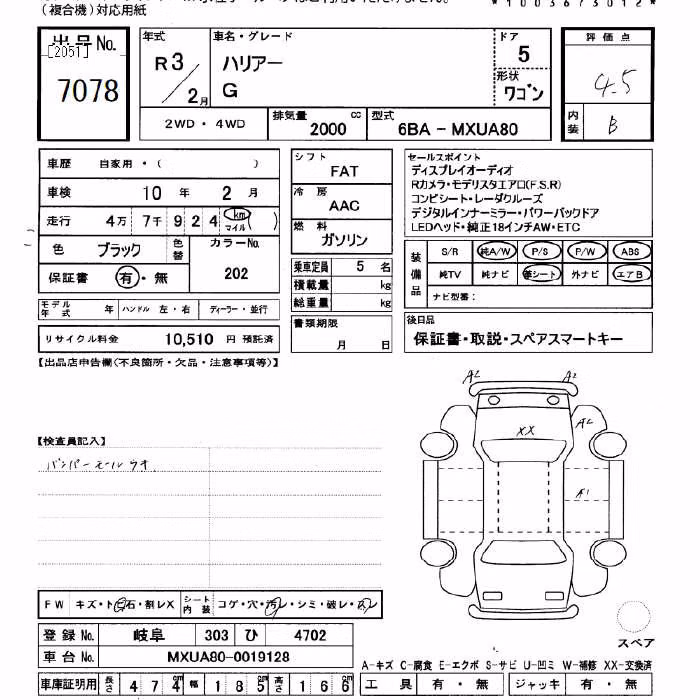 TOYOTA HARRIER