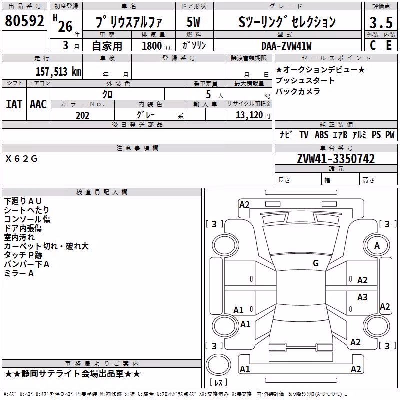 TOYOTA PRIUS ALPHA
