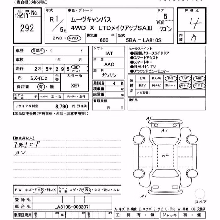 DAIHATSU MOVE CANBUS