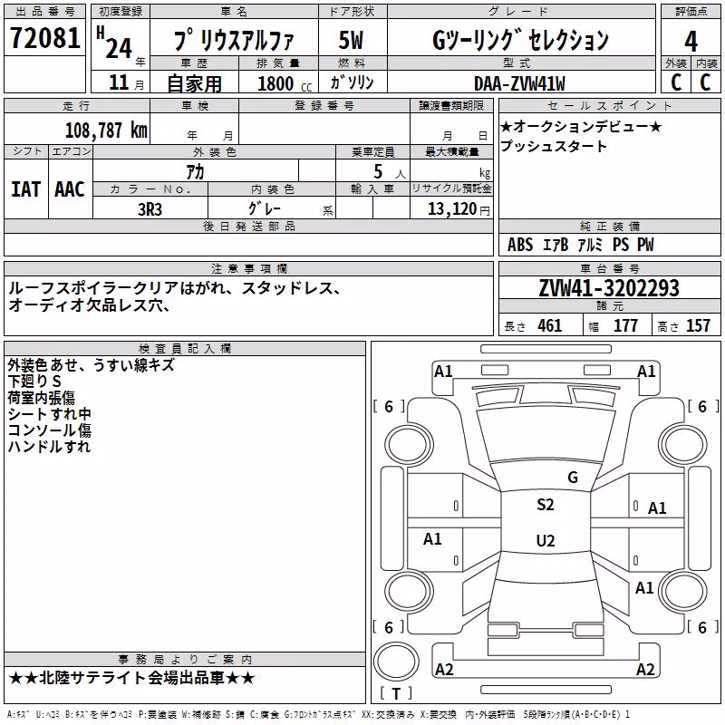 TOYOTA PRIUS ALPHA