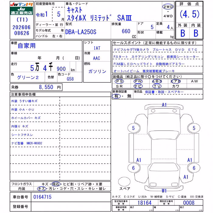 DAIHATSU CAST