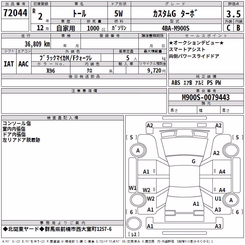 DAIHATSU THOR