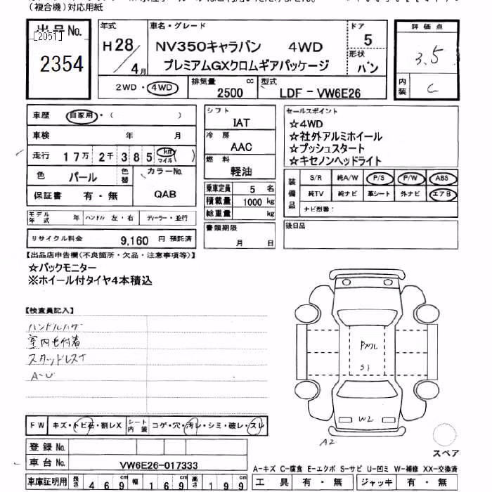 NISSAN NV350 CARAVAN