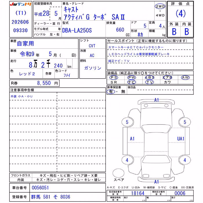 DAIHATSU CAST