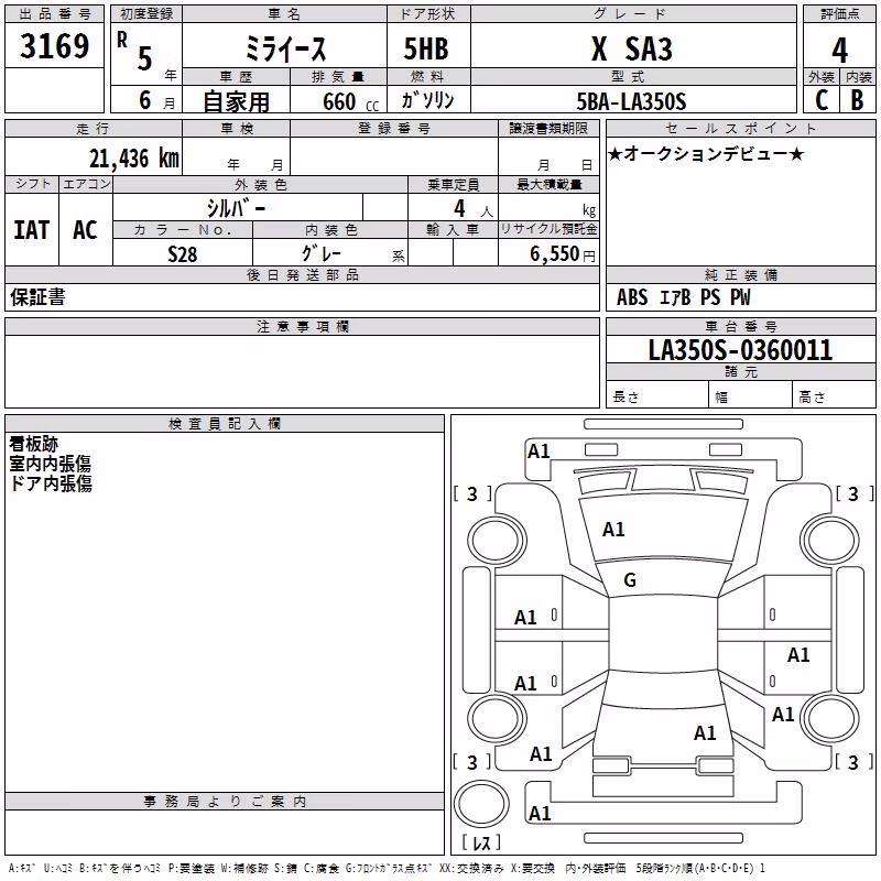 DAIHATSU MIRA E:S