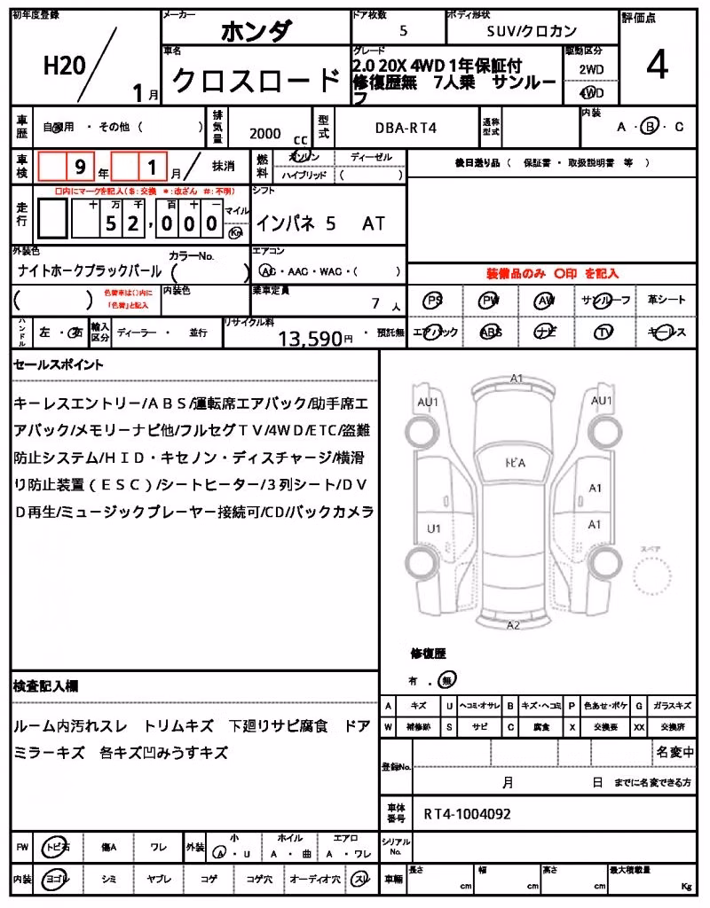 HONDA CROSSROAD