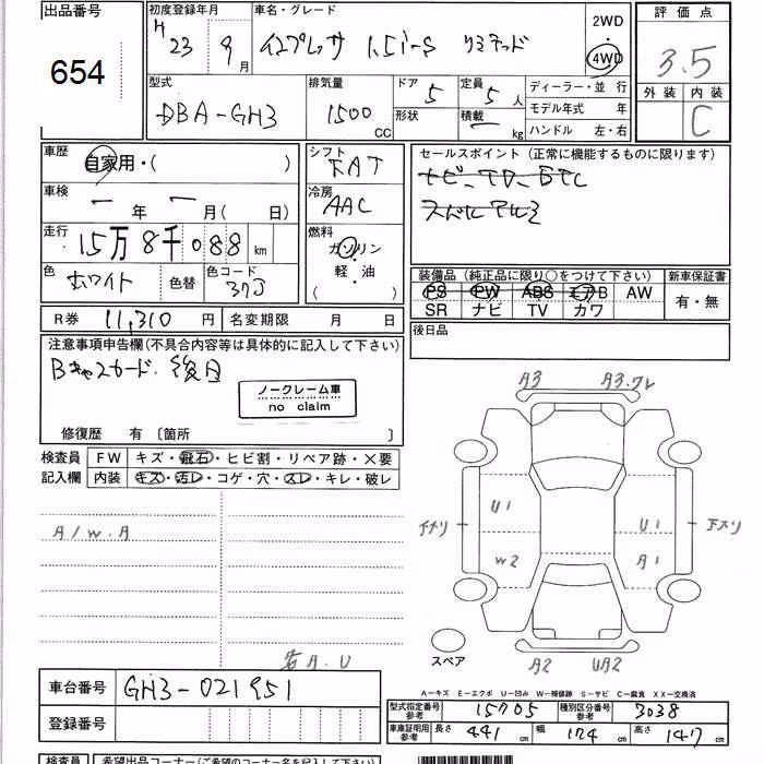 SUBARU IMPREZA