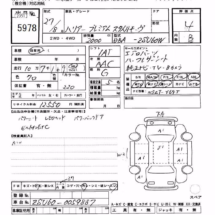 TOYOTA HARRIER