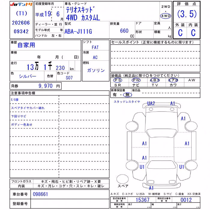 DAIHATSU TERIOS KID