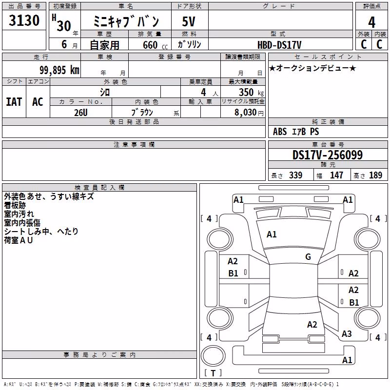 MITSUBISHI MINICAB