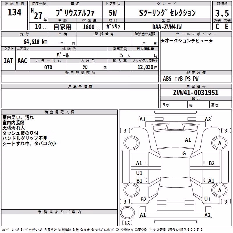 TOYOTA PRIUS ALPHA