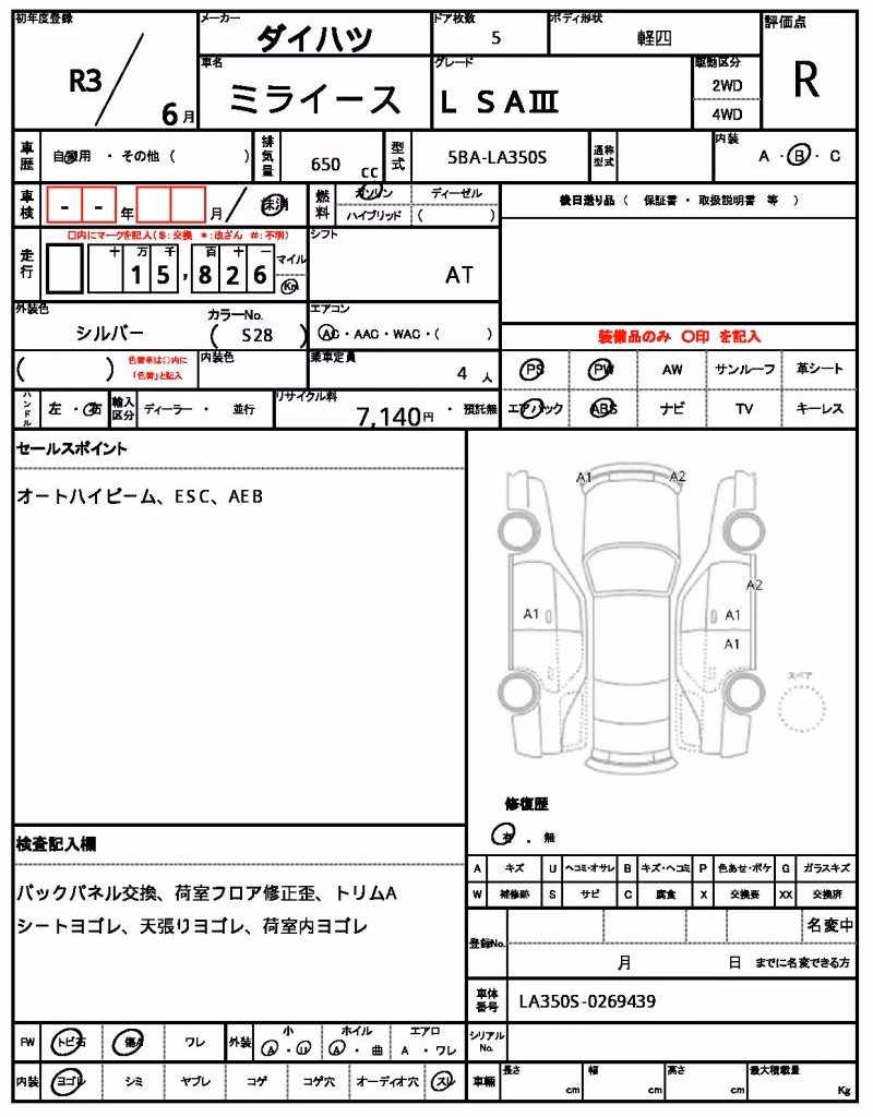 DAIHATSU MIRA E:S