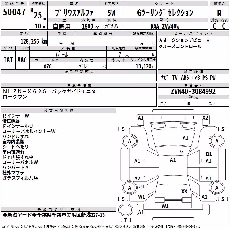TOYOTA PRIUS ALPHA