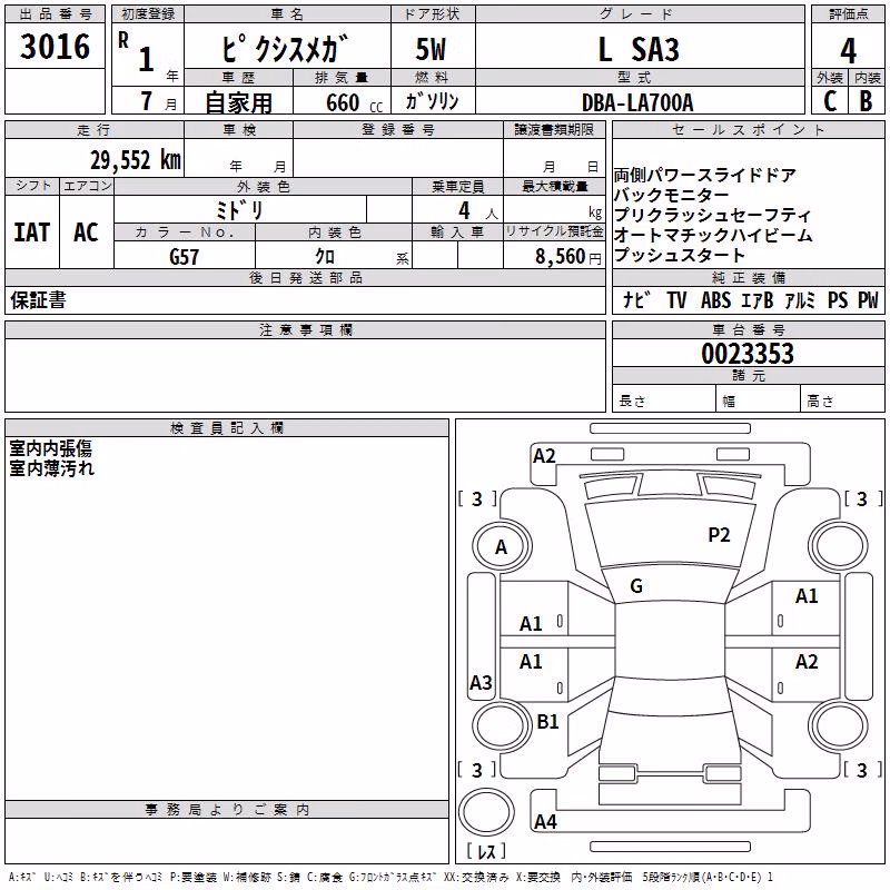 TOYOTA PIXIS MEGA