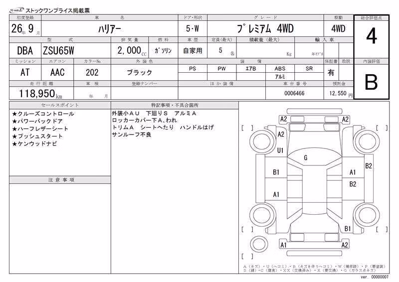 TOYOTA HARRIER