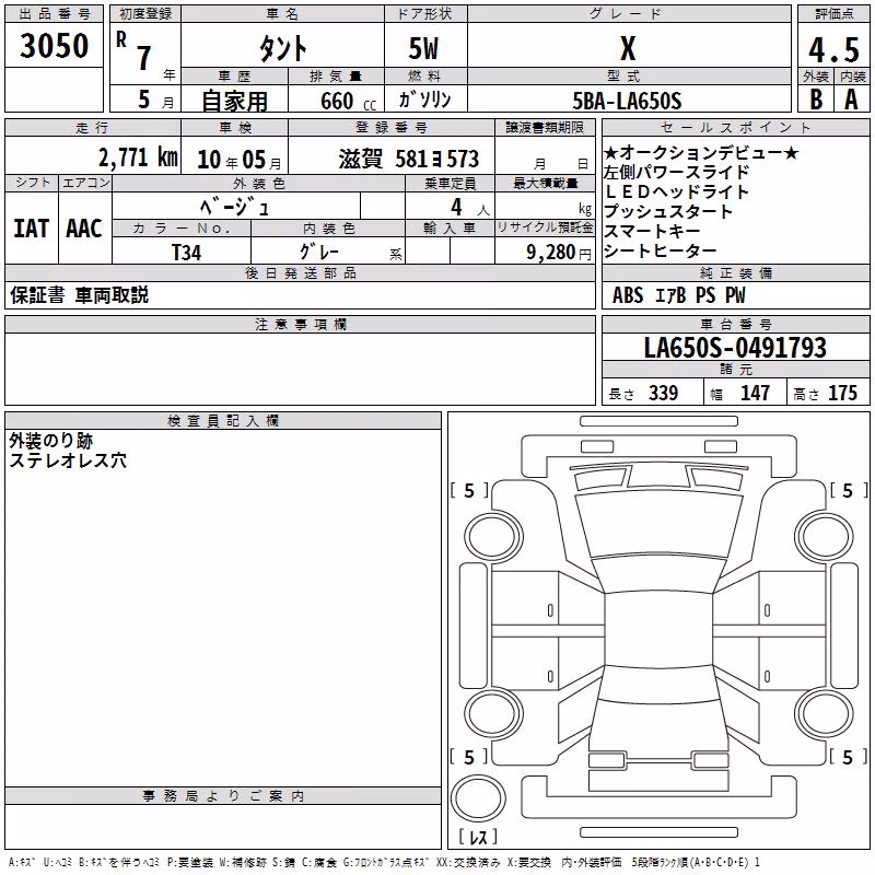 DAIHATSU TANTO