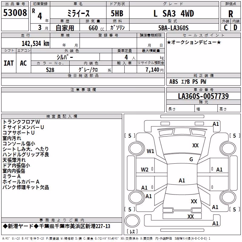 DAIHATSU MIRA E:S