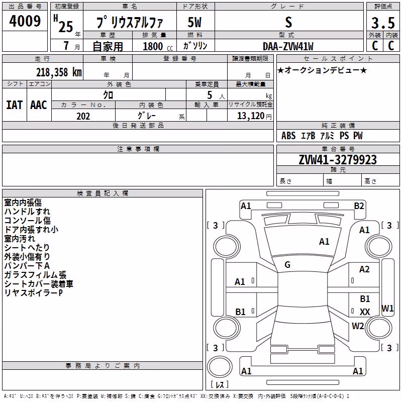 TOYOTA PRIUS ALPHA