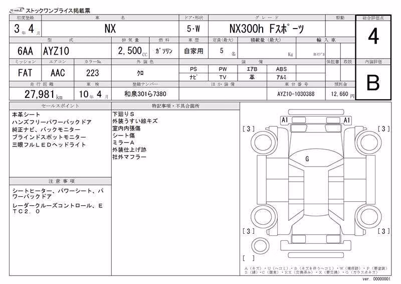 LEXUS NX300H