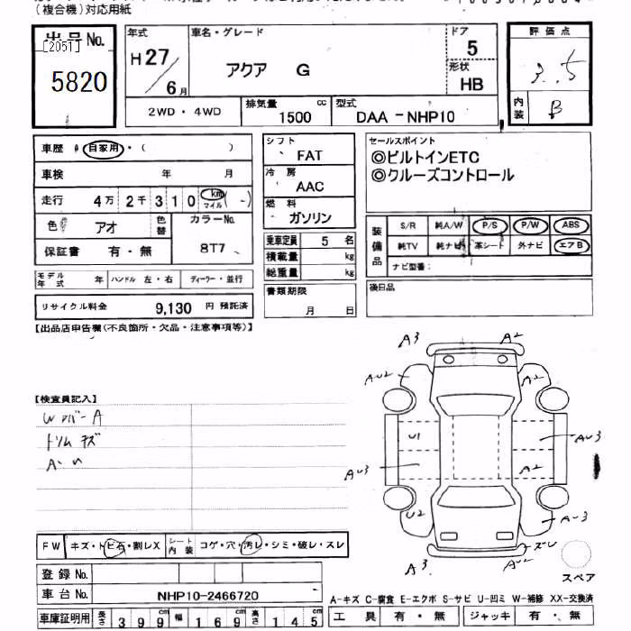 TOYOTA AQUA
