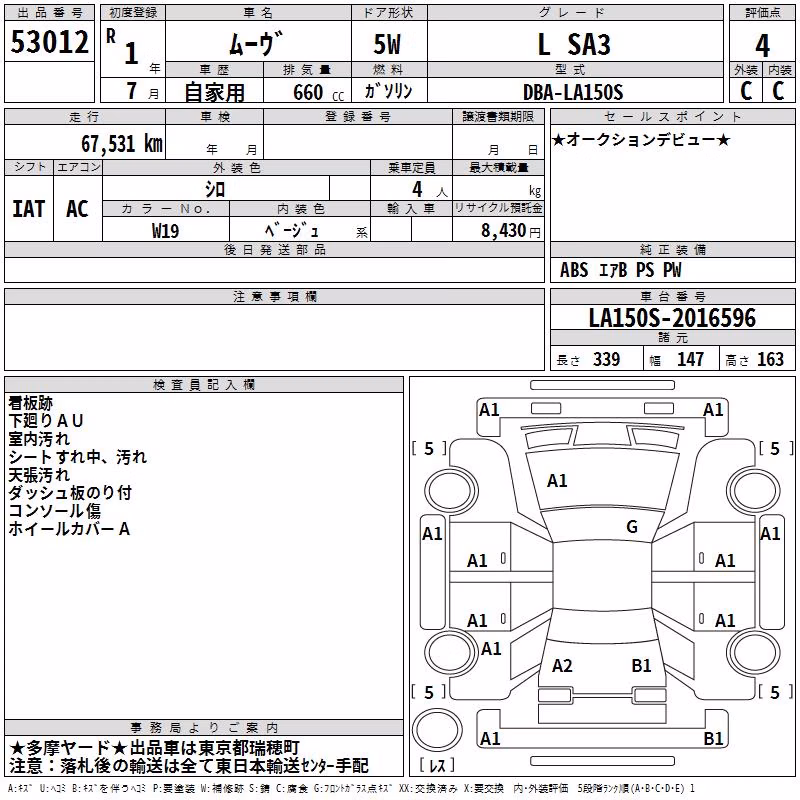 DAIHATSU MOVE