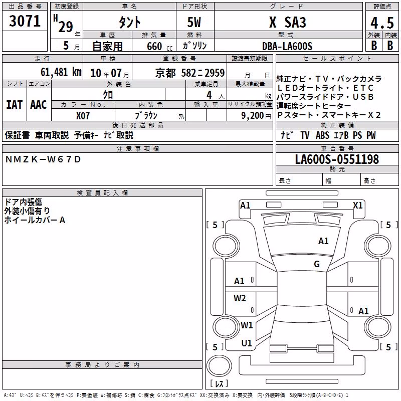 DAIHATSU TANTO