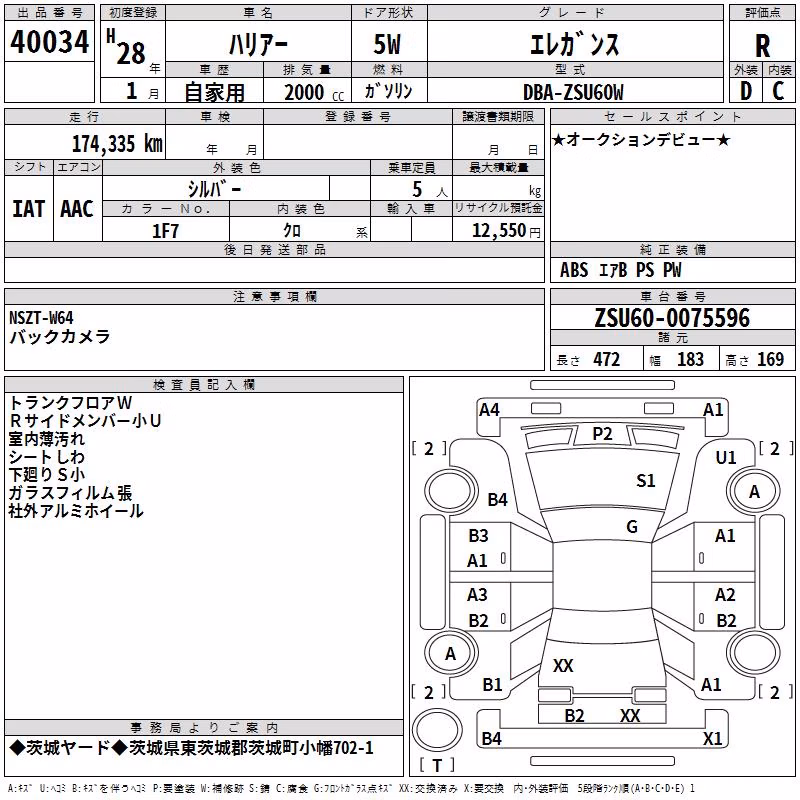 TOYOTA HARRIER