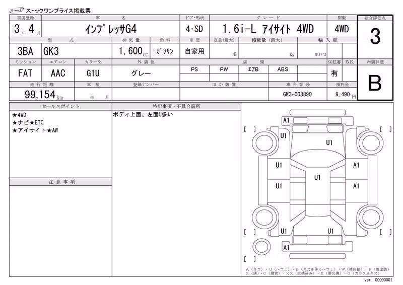 SUBARU IMPREZA