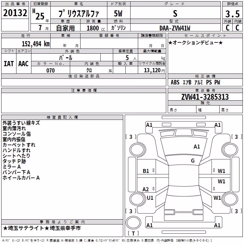 TOYOTA PRIUS ALPHA