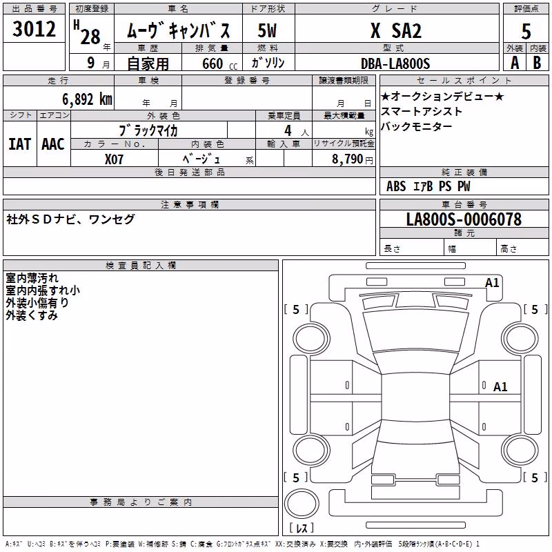 DAIHATSU MOVE CANBUS