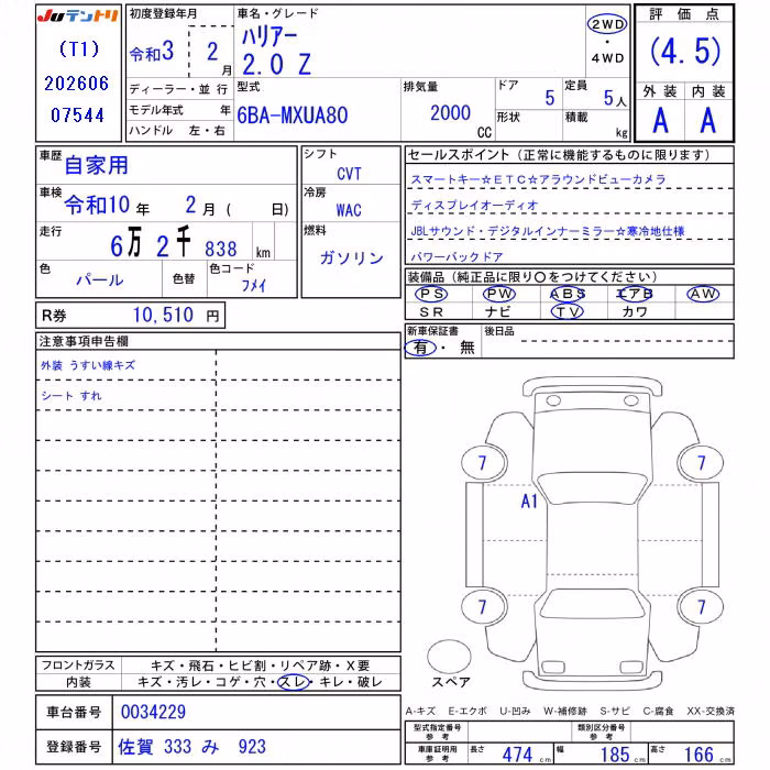 TOYOTA HARRIER
