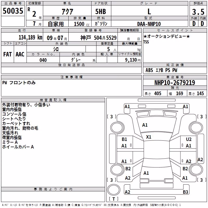 TOYOTA AQUA