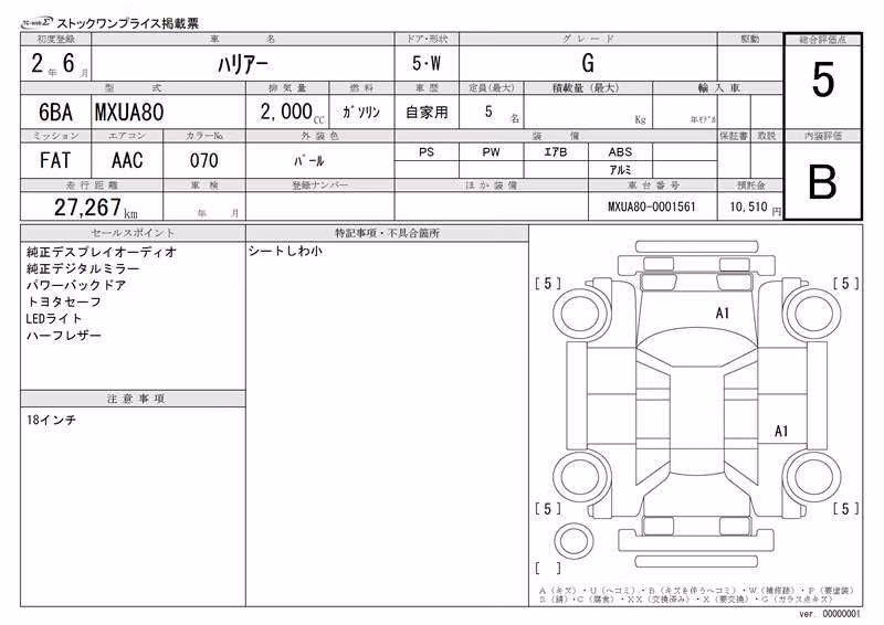 TOYOTA HARRIER