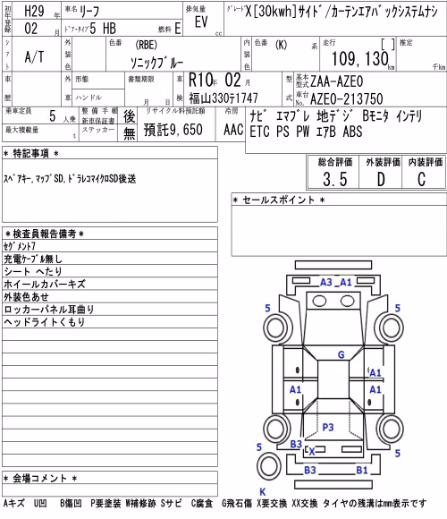 NISSAN LEAF