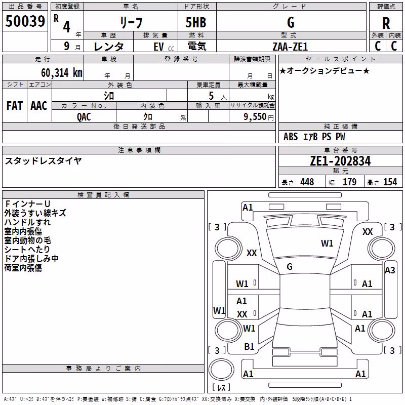 NISSAN LEAF