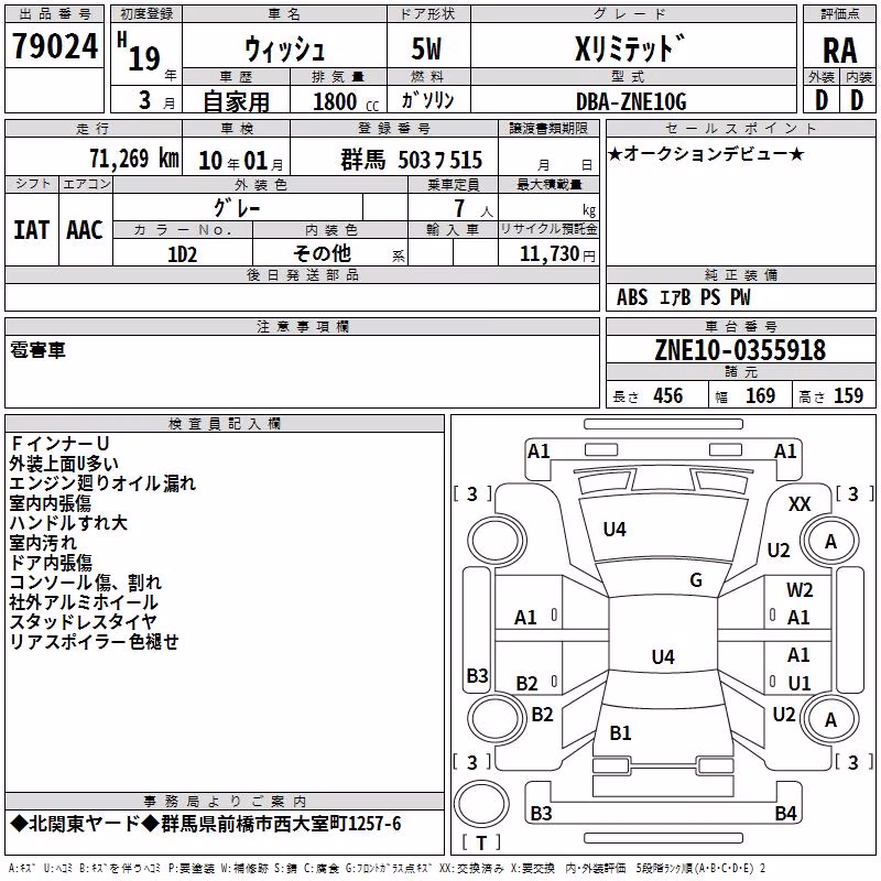 TOYOTA WISH