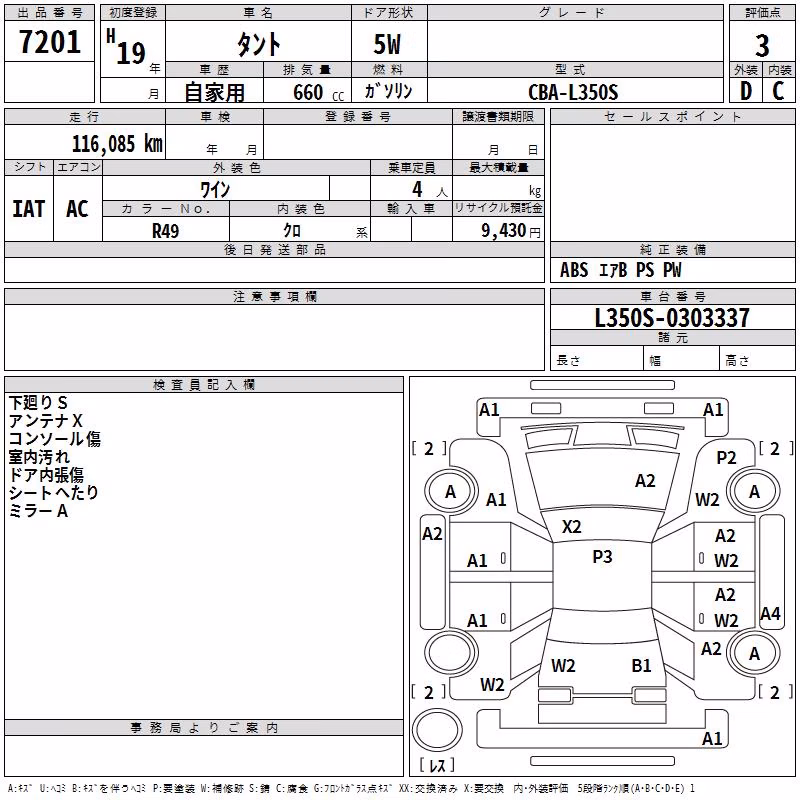 DAIHATSU TANTO