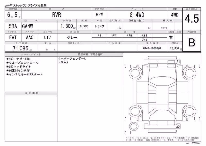 MITSUBISHI RVR