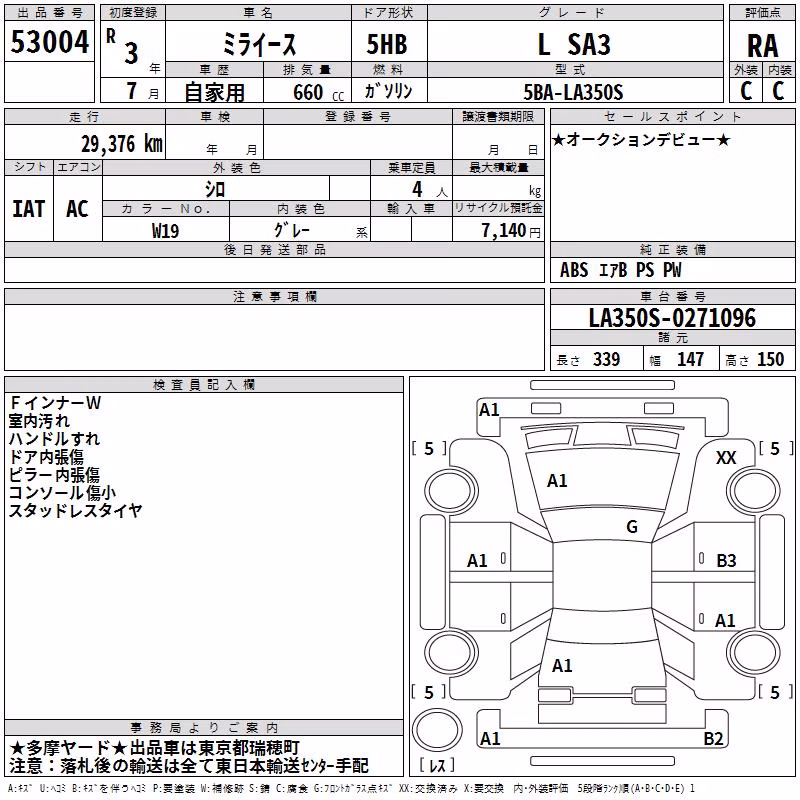 DAIHATSU MIRA E:S