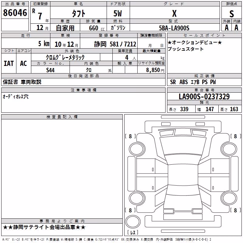 DAIHATSU TAFT