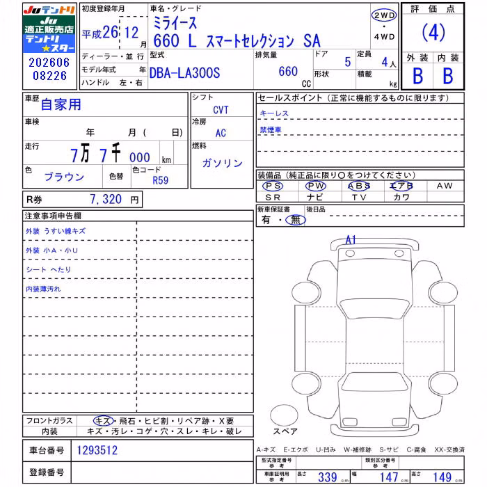 DAIHATSU MIRA E:S