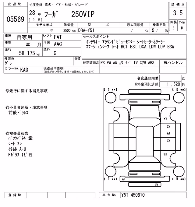 NISSAN FUGA