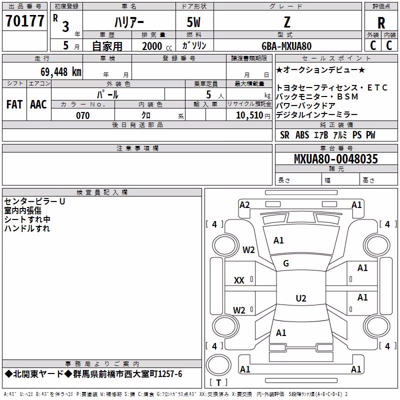 TOYOTA HARRIER
