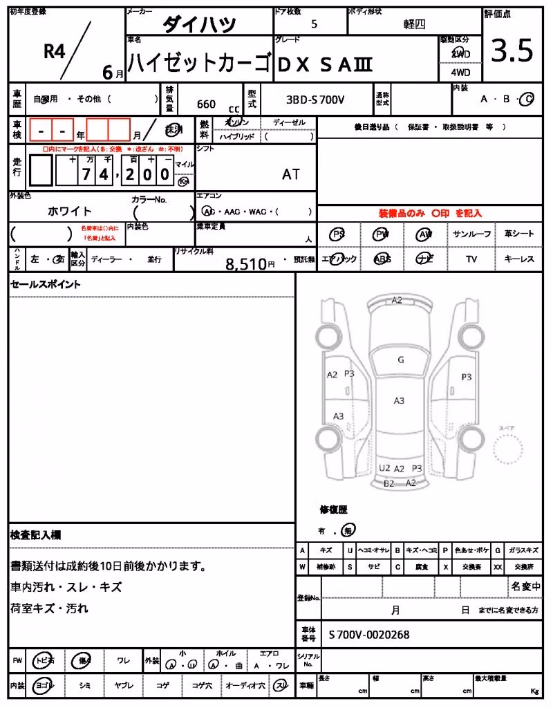 DAIHATSU ATRAI