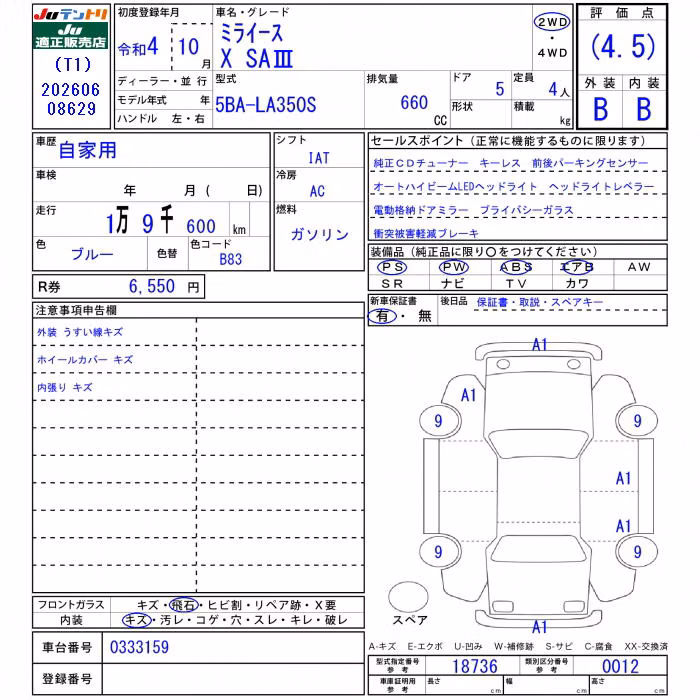 DAIHATSU MIRA E:S