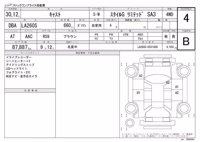 DAIHATSU CAST