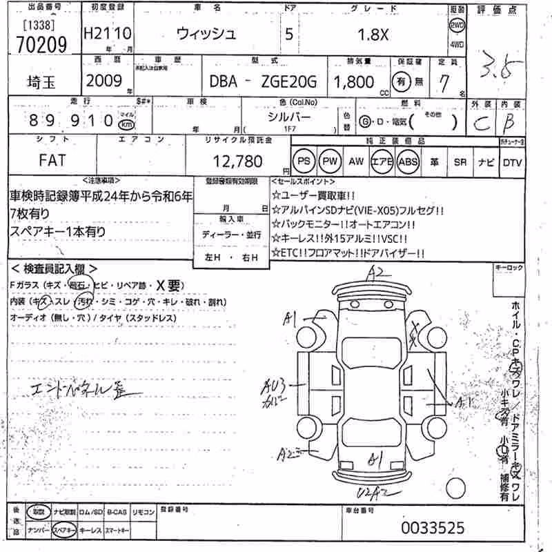 TOYOTA WISH