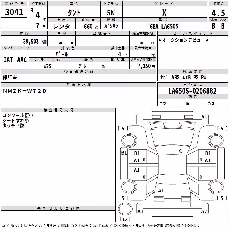 DAIHATSU TANTO