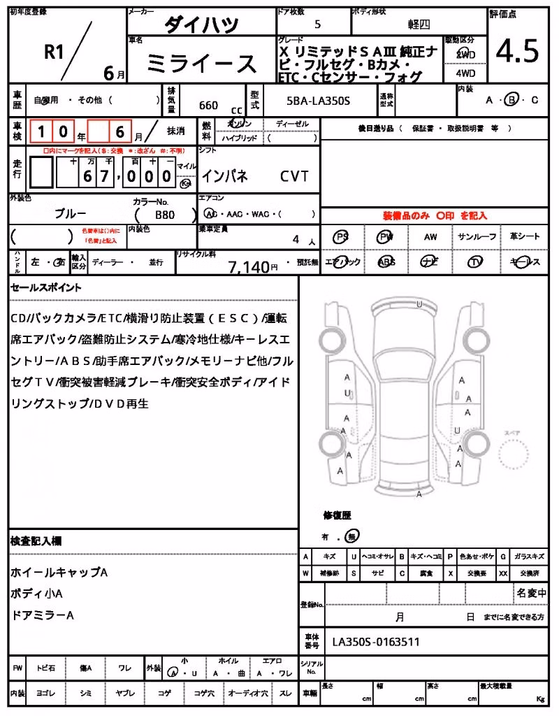 DAIHATSU MIRA E:S