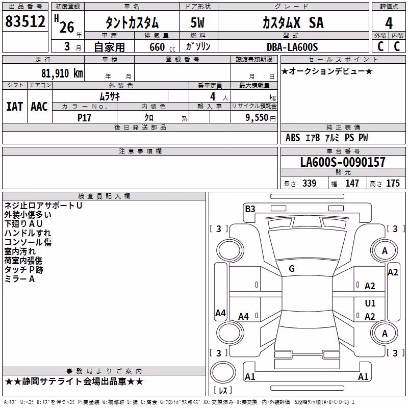 DAIHATSU TANTO